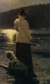 Noche de luna Realismo ruso Ilya Repin